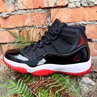 全新 NIKE AIR JORDAN 11 RETRO BRED AJ11 喬丹11代 2019 經典復刻 聖誕節 聖誕紅 黑紅配色 US9 27號 378037-061 SNK-M TP0_2410