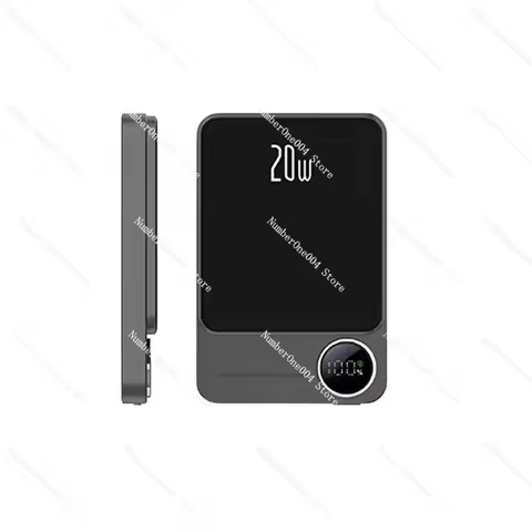 10000mAh Magnetic Wireless Charger PD20W Power Bank Magsafe