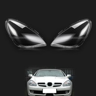 Pair For Mercedes-Benz SLK W171 SLK 280 SLK300 SLK350 2004-2010 Car Headlights Shell Lampshade Headl