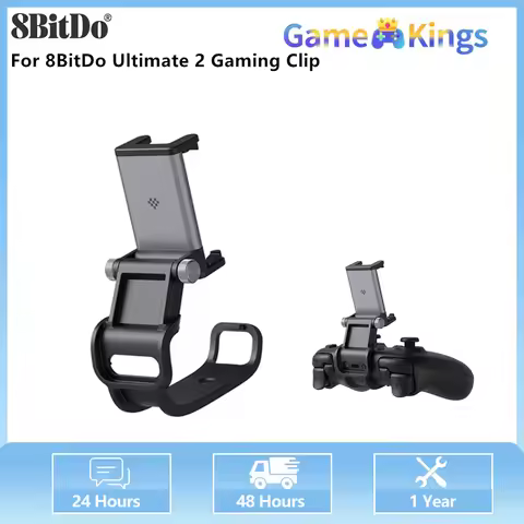 8BitDo Mobile Phone Gaming Clip Holder for 8BitDo Ultimate 2 Wireless Controllers Game Accessories H