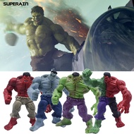 4Pcs Hulk Figurine Realistic Collectible Long-lasting Marvel Avengers Hulk Action Figure Christmas Gift