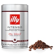 illy Whole Bean Coffee - Perfectly Roasted Whole Coffee Beans – Intenso Dark Roast - Warm Notes of C