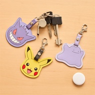 Cartoon Pokemon Access Card Protective Cover Pokemon Pikachu Keychain Pendant Induction Elevator Car