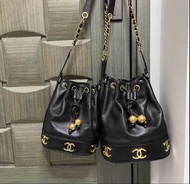 Chanel vintage caviar bucket bag 水桶