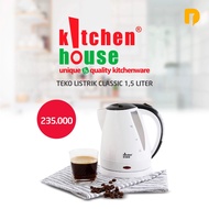 KITCHEN HOUSE ELECTRIC KETTLE ELECTRIC KETTLE WATER HEATER CLASSIC 1.5 LITER