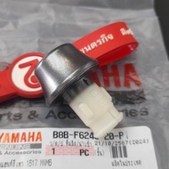 B8BF624620P1 Handlebar End Grey 1pc GRAND FILANO 2018-2025 Genuine YAMAHA B8B-F6246-20-P1 Caps