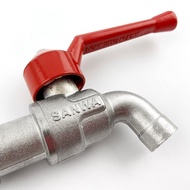 ก๊อกบอล ตรา SANWA ขนาด 1/2" ก้านแดง CK15 (กล่อง:10 อัน)