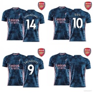 2020-2021 Arsenal Away Football Jersey Lacazette Ozil Aubameyang TShirt Sport Tops Soccer Jersey Plus Size
