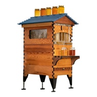 Hive for Bees Golden Palace Automatic Flows hive 2 Beehive 7pcs Super Box Free Flows Frame 7☃I2F CVG