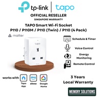 TP-Link Smart Plug Wi-Fi Mini Plug Tapo P110 P110M