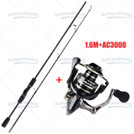 Set Lengkap Memancing MurahMetal Spool Spinning Fishing Reel Max Drag 10kg Ultralight Carbon Fiber S