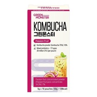 Green Monster Kombucha Passion Fruit Flavoured 5gx10s