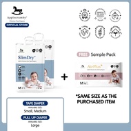 Applecrumby AirPlus 100% Chlorine-Free BUY SLIMDRY + FREE AIRPLUS SAMPLE 10PCS