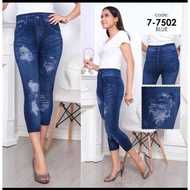 Women's jeans leggings 7/8 highwaist / lejing jeans highwast 7/8 / women's jeans leggings leggingsPK