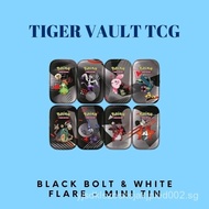 Black Bolt & White Flare Mini Tins