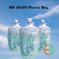 20x30 HD Plastic Bag for Mineral Water Bucket Station Laundry Shop 90/pcs