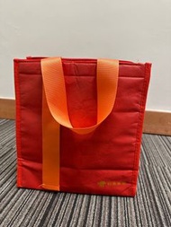 Red Thermos Shopping Bag /Ice Bag with Zips 帶拉鍊的紅色保温購物袋/冰袋