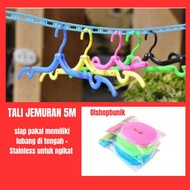 (Not 3 Meters) Ready 5 Meters Clothes Line Laundry Clothesline