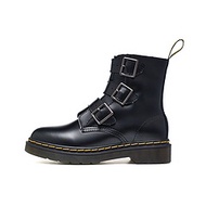 Dr.Martens Black Lace Short Boots Martin Boots Female