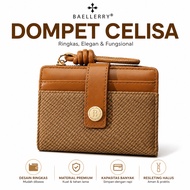 Celisa Wallet BAELLERRY WA1295B7 Short Zipper Coin Card Slot WA1295B7 ELEGAN