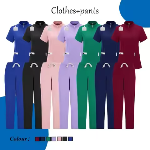 Uniforme Clinique, Costume De Gommage À La Mode, Uniforme D'hôpital Niaahinn, Haut Médical, Pantalon