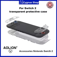 AOLION AL-NS2562 Transparent Case Cover Protective Shell Case for Nintendo Switch 2 / Switch 2
