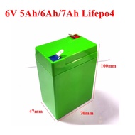 ☺6v 6.4V 5Ah 6AH 6V 7Ah 4Ah LiFePo4 battery 2S power 10A PCB 7.3v 7.2v for 3-FM-4 storage ups so J✥