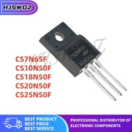 10Pcs/lot New CS7N65F CS10N50F CS18N50F CS20N50F CS25N50F TO-220F MOS FET Field effect tube In Stock