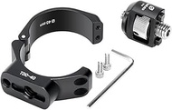 Leofoto TDC-40 + CF-9 40mm Clasp/Collar + 3/8" Screw Stud. Accessory Mount/Port for Tripod Leg