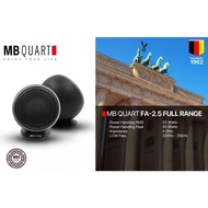 MB QUART 2.5" FULL RANGE SPEAKER SURROUND CAR SPEKAER FA-2.5