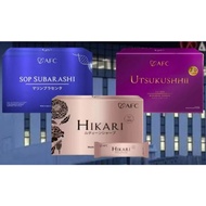 READY STOCK AFC SOP SUBARASHI, UTSUKUSHHII GOLD or HIKARI (1 Box = 28/30 sachets)