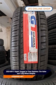 205/45R17 Gajah Tunggal w/ Free Stainless Tire Valve and 120g Wheel Weights (PRE-ORDER)