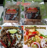 D'Lyyaz Pekasam Daging Lembu/Telur Sotong Padu 100g