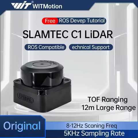 SLAMTEC RPLIDAR C1 LiDAR Sensor TOF 12m Ranging 360° Scanning Module for Robot Mapping Navigation Ob