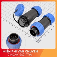 SP21-9P Straight 9-Pin Waterproof Wire Connector Set Tech Components Tech Components