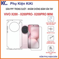 Vivo x200 / x200 pro / x200 pro mini screen protector ppf sticker Full screen, full back border