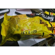 16 x 2.125 swallow bmx bicycle inner tube