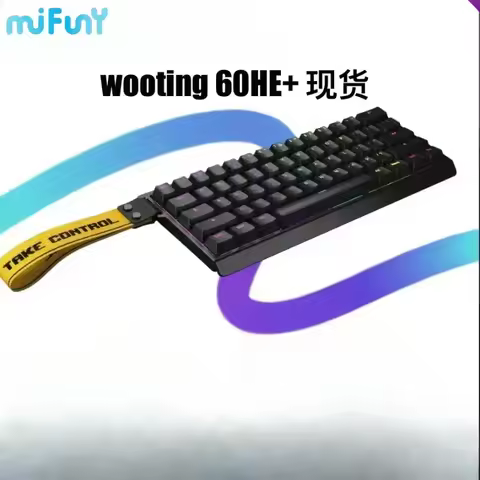 Wooting Brand New 60HE+magnetic Axis Mechanical Keyboard Customiezd Valorant CSGO ZywOo for Esports 
