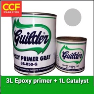 Guilder Epoxy Primer Gray with Epoxy Catalyst Gray 4 Liters / 1 Gallon