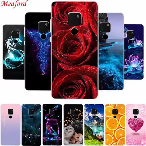 Phone Case For Huawei Mate 20 X Back Cover Case Clear TPU Soft Silicone Coque For Huawei Mate 20 X C