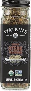 Watkins Gourmet Organic Spice Jar, Steak Seasoning, 3oz