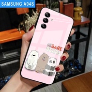 HP [A26] Case Samsung A04Shp Samsung A04S Glitter Glass Softcase/ Samsung A04S Phone Case/ Samsung A