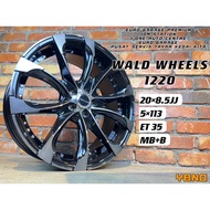 WALD WHEELS DESIGN 20INC VELLFIRE ALPHARD X70 CX5 TIGUAN AUDI Q3 Q5