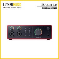 [OFFICIAL DEALER] Focusrite Scarlett 4i4 4th Gen 2x4 USB Audio Interface