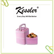 KESSLER - Lunch Box Double Layer 日式不锈钢双层保温饭盒