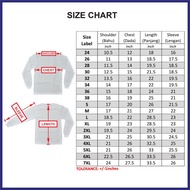 ✜T-SHIRT BULAT LENGAN PANJANG PUTIH/ TSHIRT WHITE SHIRT/ PLAIN/ BAJU KOSONG PUTIH