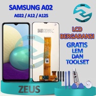Lcd Samsung A02 / Samsung A022 / Samsung A12 Fullset Gratis 0beng Set + Lem