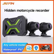 JIUYIN 1080P Motorcycle DVR Waterproof Dashcam with Front Rear Camera Video Recorder WiFi Smart Conn
