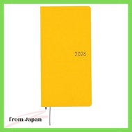 Hobonichi Techo 2026 Weeks MEGA English Version Colors/Full Moon Yellow Week-start Monday