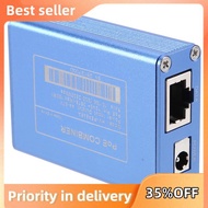 PS4848A 2.5Gigabit PoE Combiner 12-60VDC Injector Splitter for IP Cameras VoIP Phones 2500Mbps PoE C